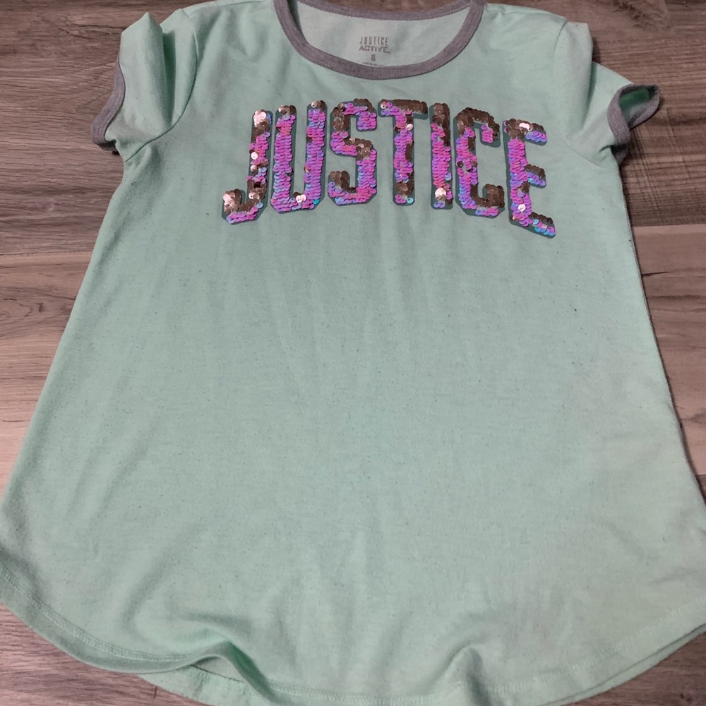 Justice tee shirt